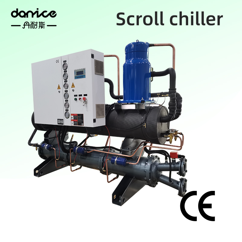 Scroll chiller