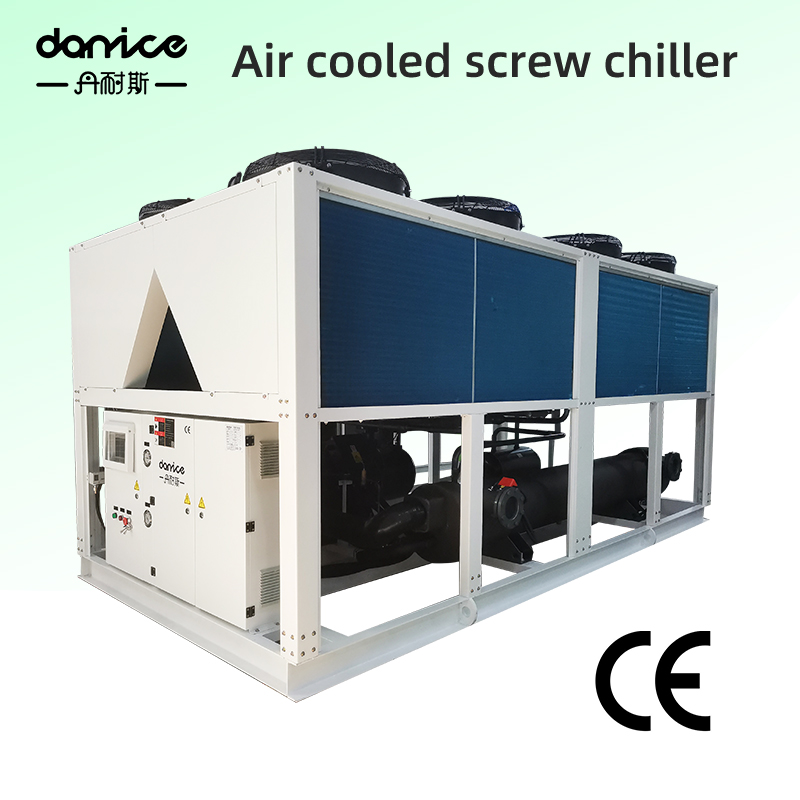 Air-cooled screw chiller