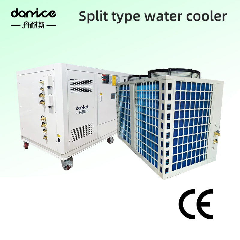 Split air-cooled chiller