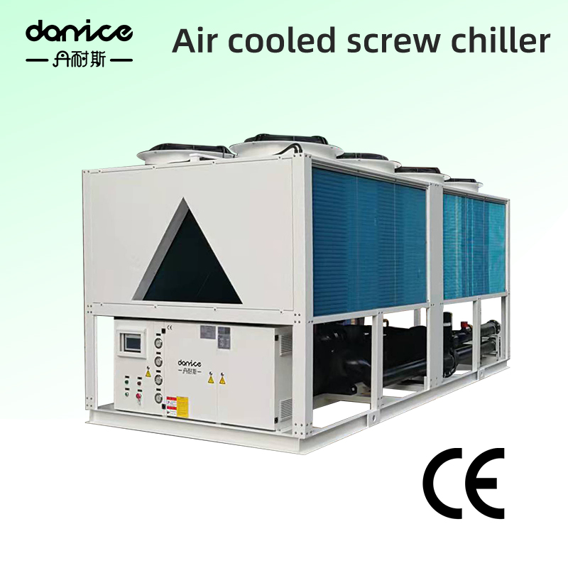 Air cooled screw chiller