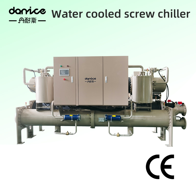 Water-cooled screw chiller