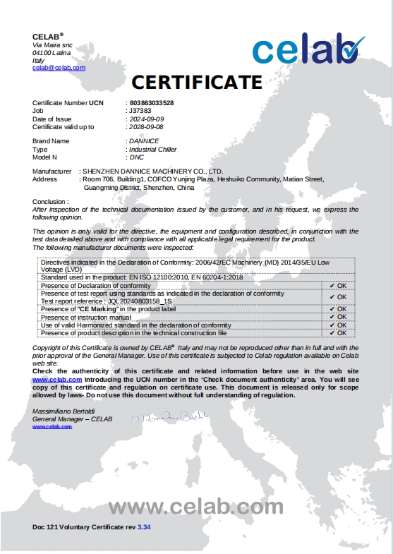 <span>CE certification</span>